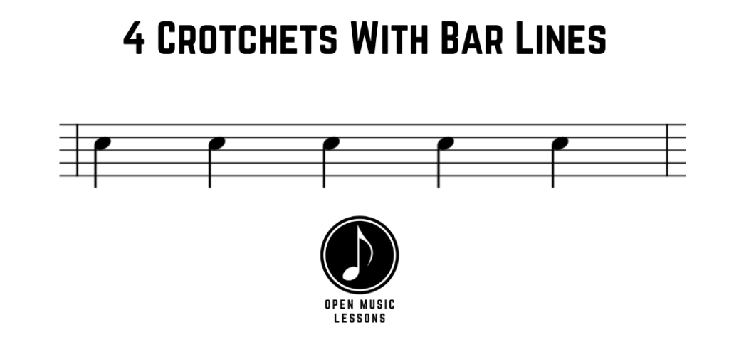 bar lines in music notation